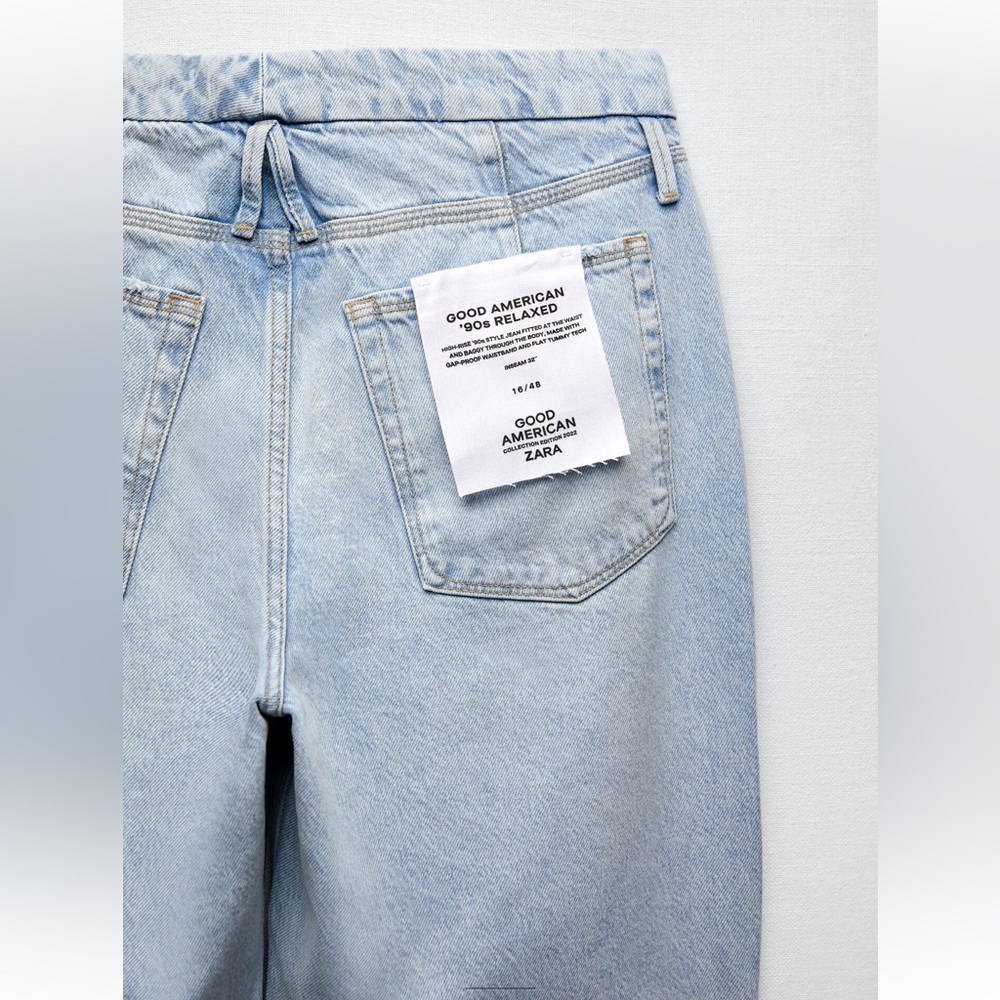 ZARA X GOOD AMERICAN 90’s JEANS - Picture 6 of 7